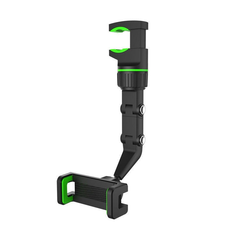 Suporte de Celular para Retrovisor 360° Ajustável Universal – Direção Segura e Prática – Royal Kar
