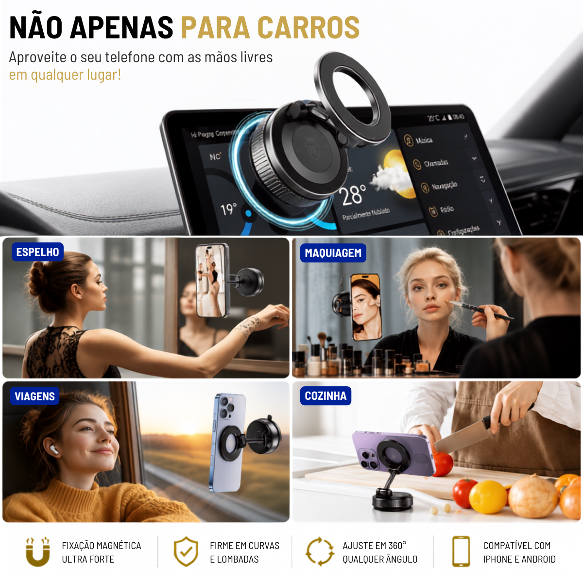 Suporte Magnético Premium