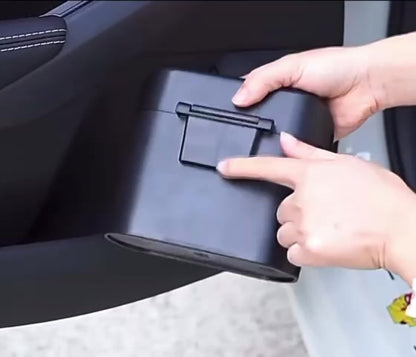 Lixeira Automotiva com Tampa Compacta Universal para Carro – Royal Kar