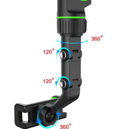 Suporte de Celular para Retrovisor 360° Ajustável Universal – Direção Segura e Prática – Royal Kar