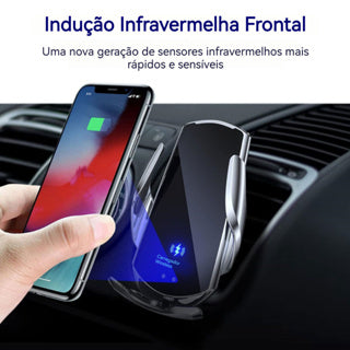 Suporte Veicular com Carregamento Sem Fio por Indução Universal – Royal Kar